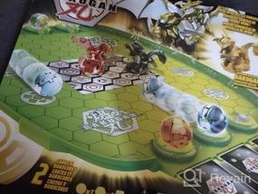img 7 attached to Deluxe Bakugan Battle League Coliseum Game Board W/ Exclusive Fused Howlkor X Serpenteze - Kids Toys For Boys Ages 6+