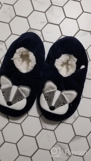 img 1 attached to 🐼 Panda Bros Slipper Grippers Boys' Slippers - Shoes with Superior Grip review by Joshua Talbot