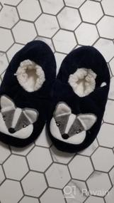 img 5 attached to 🐼 Тапочки для мальчиков Panda Bros Slipper Grippers - обувь с превосходным сцеплением.