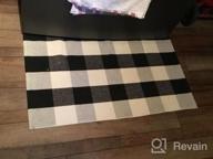 img 1 attached to Chic KaHouen 23.6''X35.4'' Buffalo Check Rug: Perfect Addition To Your Kitchen, Bathroom, Or Laundry Room review by Darion Wooten