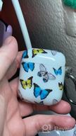 img 1 attached to Protect Your Airpods In Style With Hamile Cute Cover - Black Cow Pattern For Girls, Women, And Boys - Compatible With Apple Airpod 2 & 1 - Portable Keychain Accessories Included review by Andargie Waiker