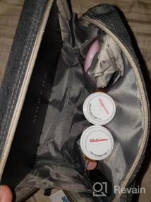 img 5 attached to Small Sky Blue Makeup Bag By Narwey - Perfect For Purse Travel & Mini Cosmetic Storage!