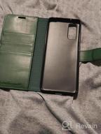 img 1 attached to Myrtle Green TUCCH Galaxy S20 Wallet Case With Magnetic Kickstand, RFID Blocking Card Slot Folio PU Leather Protective Flip Cover And TPU Shockproof Interior Case- Compatible With Galaxy S20 6.2-Inch review by Natasha Williams