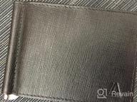 img 1 attached to LEATHER ARCHITECT Mens Leather Bifold Wallet Men's Accessories review by Adam Vang