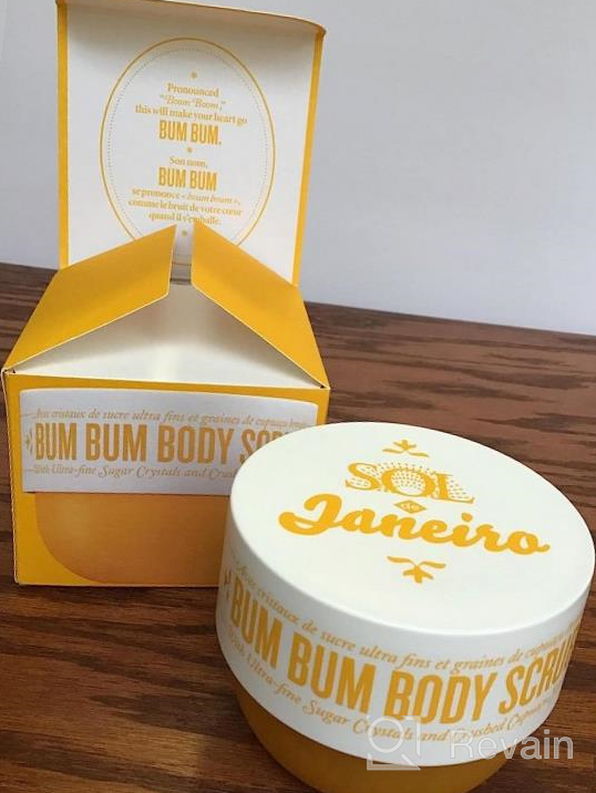 img 1 attached to Get Perfectly Smooth Skin With SOL DE JANEIRO Bum Bum Body Scrub - 7.7Oz review by Walter Devarakonda