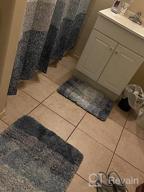 img 1 attached to Experience Ultimate Comfort With OLANLY Luxury Bathroom Rug Mat-Extra Soft And Absorbent Microfiber Bath Rugs review by Casey Mann