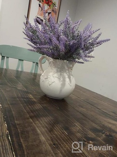 img 1 attached to Spruce Up Your Garden With Veryhome'S 8 Bundles Of Artificial Lavender Flowers For Weddings And Home Decor review by David Flores