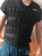 img 1 attached to Portzon Adjustable Weighted Vest review by Solomon Inks