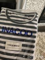 img 1 attached to Striped Long-Sleeve Tee Shirts For Girls And Plain Layer Shirts For Boys - Regular Fit (Ages 3-12 Years) By UNACOO review by Eden Smith