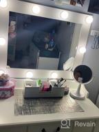 img 1 attached to Waneway Hollywood Vanity Mirror With Lights - Illuminate Your Beauty Routine In Style review by John Milligan