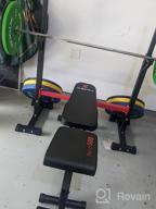 img 1 attached to Maximize Your Home Gym With BangTong&Li'S Adjustable Weight Rack - 550Lbs Capacity review by Steven Harper