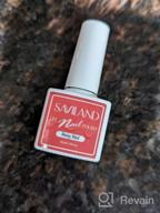 img 1 attached to Get A Flawless Look With SAVILAND'S Long-Lasting Black Gel Nail Polish - Ultimate Beauty Treatment For Your Nails! review by Sam Faucher