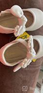 img 1 attached to DREAM PAIRS Sophia 22 Adorables Ballerina Girls' Shoes review by Devon Dober