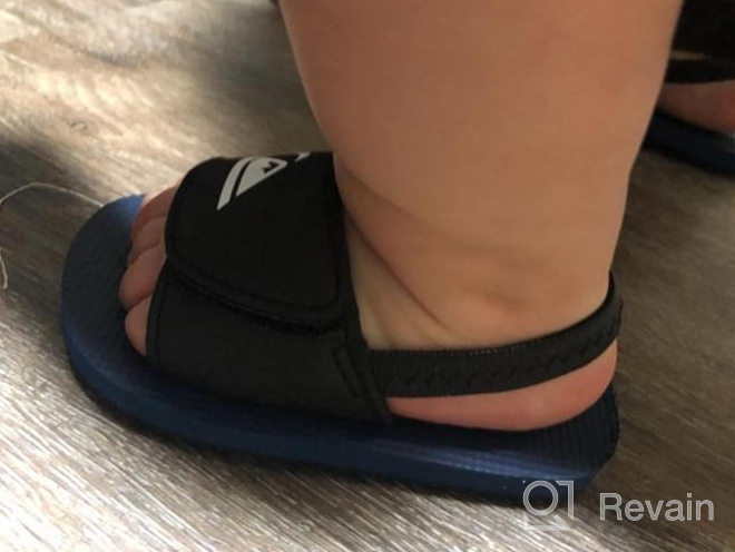 img 1 attached to 👟 Quiksilver AQBL100489 Rivi Slide Youth Boys' Shoes: Stylish and Durable Footwear for Active Kids review by Frank Chinchilla