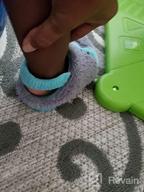 img 1 attached to 🐻 Warm and Adorable! Mikitutu Toddler Animal Slippers – Perfect Winter Shoes for Boys review by Ivan Carson