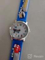 img 1 attached to Blue Girls' Waterproof Silicone Child Watches by Venhoo review by Marc Sortijas