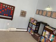 img 1 attached to Jumbo 4 In A Row Game With Coins - Wall-Mounted Giant Connect Four By GoSports review by Stephanie More