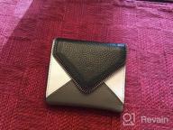 img 1 attached to Lavemi Women'S Small RFID Blocking Leather Wallet With Credit Card Holder review by Sanny Hoffman