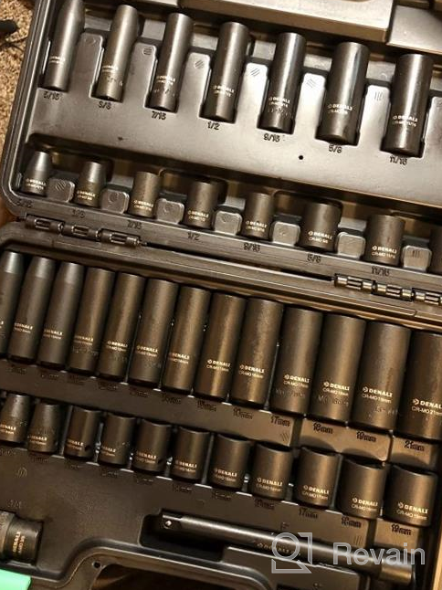 img 1 attached to Maximize Your Socket Collection With Amazon Brand Denali 80-Piece Impact Socket Set - SAE And Metric Sizes, Including Star And Inverted Star With Convenient Carrying Case review by Juan Mcallen