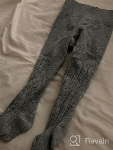 img 1 attached to Cute And Cozy: EPEIUS Cable Knit Tights For Your Baby Girl - Available In Multiple Pack Sizes! review by Jay Huang