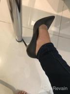 img 1 attached to Step Out In Style: Women'S Classic Stiletto Pointed-Toe Dress Pumps By DailyShoes review by Paul Andrews