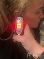 img 1 attached to Digital Infrared Forehead And Ear Thermometer For Adults, Children And Babies - Accurate Medical Readings With IProven DMT-489 Fever Thermometer In Black review by Craig Edwards