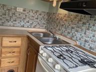 img 1 attached to Removable Self-Adhesive Matte Wallpaper For Kitchen And Bathroom - Abyssaly Mosaic Paper Peel And Stick Wallpaper In Blue - Ideal For Counters And Shelves - Size: 15.7" X 78.7 review by Jay Elgouhari
