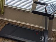 img 1 attached to ADVENOR Motorized Treadmill: 3.0 HP, 300 Lb Weight Capacity, 24 Preset Programs & Portable - Perfect For Indoor Fitness! review by Mark Bearden