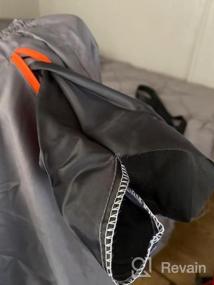 img 5 attached to Быстросохнущие мужские плавки с карманами на молнии и подкладкой из дышащей сетки от MADHERO