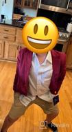 img 1 attached to 👔 Burgundy Boys' Clothing Suits & Sport Coats featuring Gioberti Formal Designed Buttons review by Jeremy Lunn