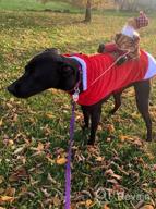 img 1 attached to XX-Large Red Santa Claus Riding Dog Costume For Christmas Party Outfit - Lewondr Pet Apparel review by Thomas Silva