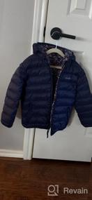img 5 attached to Ultimate Eddie Bauer Reversible Jacket for Boys and Girls - Down, Waterproof, with Hood