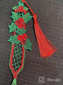img 6 attached to Vibrant Mixed Red Silky Floss Tassels - Perfect For DIY Crafts, Bookmarks, And Jewelry Making - Set Of 100 13Cm/5 Inch With 2-Inch Cord Loop And Small Chinese Knot