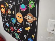 img 1 attached to Get Ready To Blast Off With WATINC'S 44-Piece Outer Space Felt Story Board Set: Explore The Solar System, Meet Aliens, And Tell Your Own Galactic Adventure! review by Ashley Perez