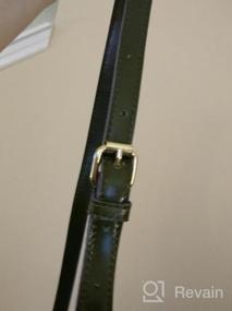 img 6 attached to Ретро-стильная маленькая сумочка на плечо для женщин - натуральная кожаная сумка от Covelin
