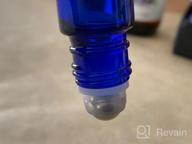 img 1 attached to 10Ml Roller Bottles 12Pack Cobalt Blue Thick Glass Essential Oil Roller Bottles Stainless Steel Roller Ball With 2 Droppers review by Mike Hernandez