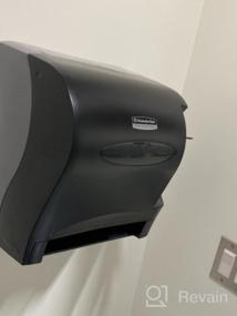 img 7 attached to Kimberly-Clark Professional Levermatic Roll Paper Towel Dispenser 09765 Smoke Black Manual