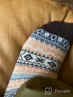 img 1 attached to Get Cozy This Winter With 5 Pack Women'S Wool Socks - Perfect Gifts For Her! review by Robert Viher