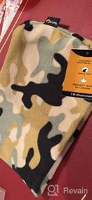 img 5 attached to LUPA Kids Canadian Handmade Double-Layer Fleece Neck Warmer: Cozy, Durable & Stylish