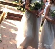 img 1 attached to Stunning Glamulice Lace Flower Girl & Bridesmaid Dresses for Weddings & Pageants review by Greg Wilkerson