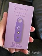 img 1 attached to 🔊 Vantamo Personal Alarm for Women: Extra Loud Double Speakers with Strobe Light & Low Battery Notice - Rechargeable Safety Alarm Keychain in Deep Lavender review by Antonio Liberty