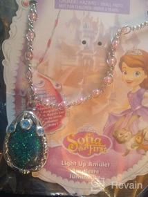 img 5 attached to 💎 Shine like a Princess with the Sofia the First Light-up Amulet Disney Princess Necklace