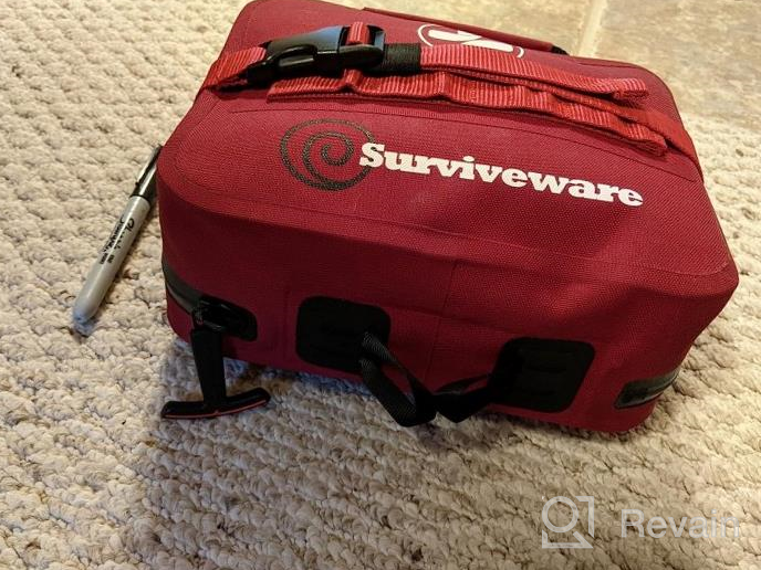 img 1 attached to Large 200-Piece Waterproof First Aid Kit For Outdoor Emergencies, Cars, Boats, Trucks, Hurricanes, And Tropical Storms - Premium Quality By Surviveware review by Jon Higdem