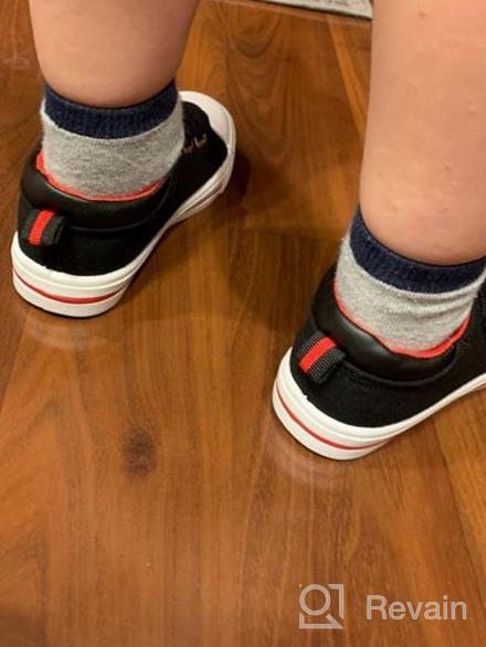 img 1 attached to 👟 K KomForme Toddler Sneakers: Size 4-12 Shoes for Little Boys and Girls review by David Underberg