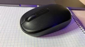 img 2 attached to 🖱️ Efficiently Navigate with the Microsoft Wireless Mobile Mouse 1850 for Business, Black (7MM-00001)