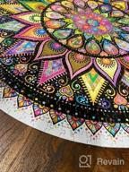 img 1 attached to Geometric Colorful Mandala Jigsaw Puzzle With 1000 Pieces And Vibrant Design By Bgraamiens review by Gregory Shorunov
