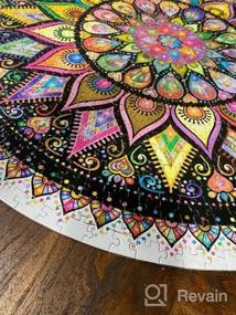 img 7 attached to Geometric Colorful Mandala Jigsaw Puzzle With 1000 Pieces And Vibrant Design By Bgraamiens