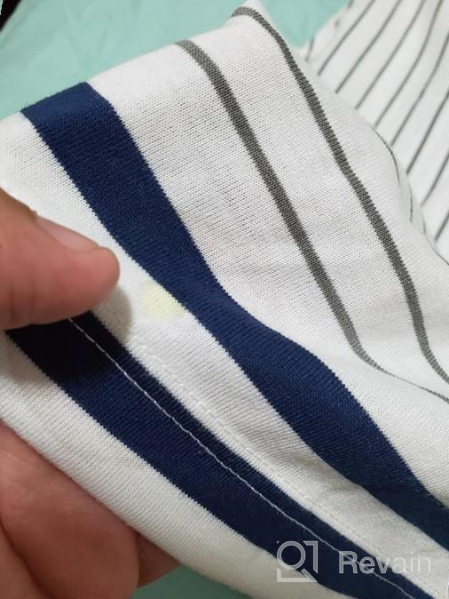 img 1 attached to Men's Gioberti Striped Shirt 👕 with Medium Pocket - Clothing for Shirts review by Vangele Carson