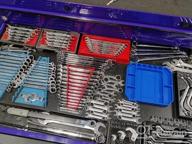 img 1 attached to GEARWRENCH 15 Piece Long Pattern Combination Wrench Set With Tool Roll, 12-Point SAE Standard Sizes - Model 81918 review by Kevin Young