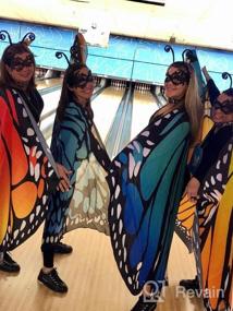 img 7 attached to Flying High With Butterfly Shawl: The Perfect Costume Accessory For Women
